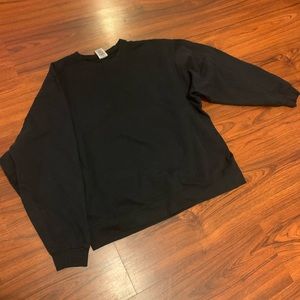 Black Jerzees Pullover sweatshirt